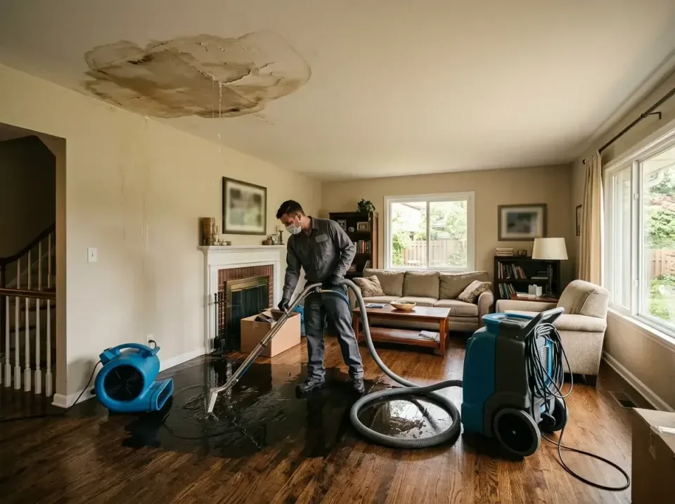 attic-pipe-burst-ceiling-drip-008 — frequently asked questions, Water Damage Restoration & Carpet Care in Lincoln Park, CO